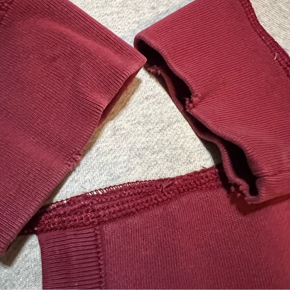 Vintage 90s Polo Ralph Lauren Two Tone 1/4 Zip Hoodie - Picture 6 of 7